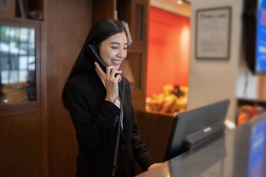 message accueil téléphonique en chinois