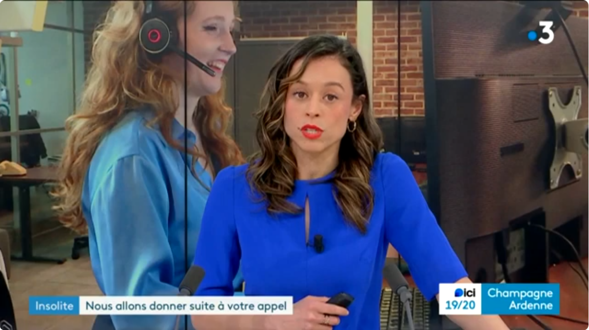 [MEDIA] Phone Design in France 3 Champagne Ardenne TV news